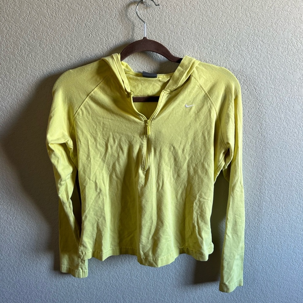 Nike half zip hoodie